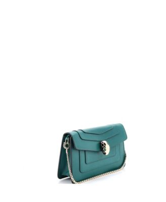  Mini Serpenti Forever Chain Clutch Leather
