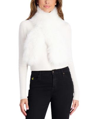  Cashmere Goat Knit Pull-Through Scarf