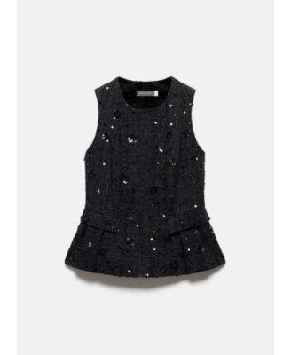 Women's Embellished Backless Waistcoat