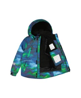 Boys' Two-Piece Play Snowsuit Gradient Jacket - Little Kid, Big Kid