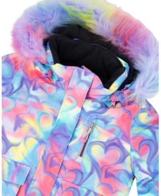  Girls' Two-Piece Multi Play Snowsuit - Little Kid