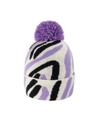 Girls' Lined Knit Allover Pompom Hat - Little Kid, Big Kid