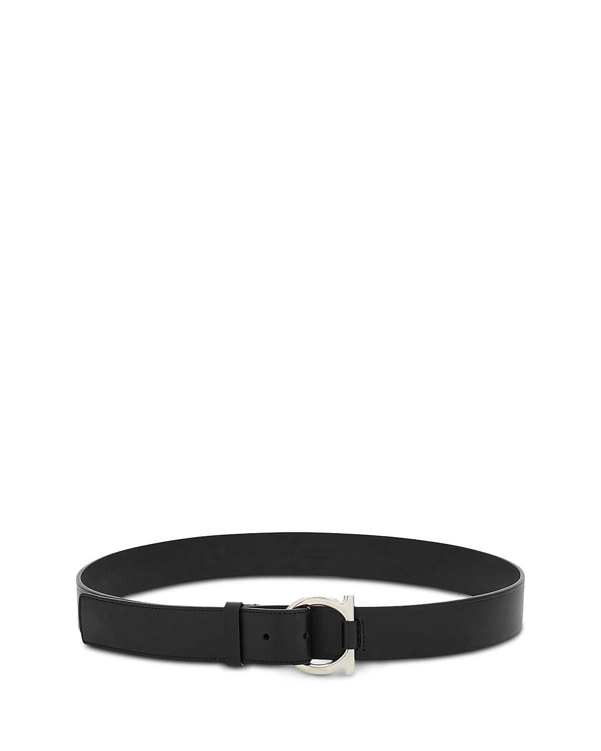 Ferragamo Men's Gancini Leather Belt