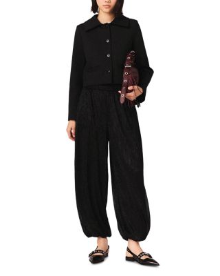 Metallic Harem Pants