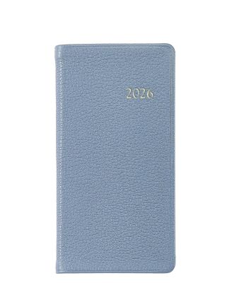  2026 Pebble Leather Pocket Datebook