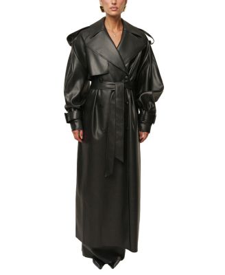  The Icon PU Leather Coat