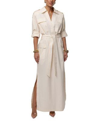  Harbor Shore Belted Maxi Dress