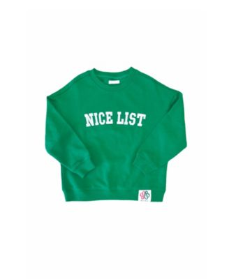 Unisex Nice List Crewneck Sweatshirt - Baby, Little Kid, Big Kid