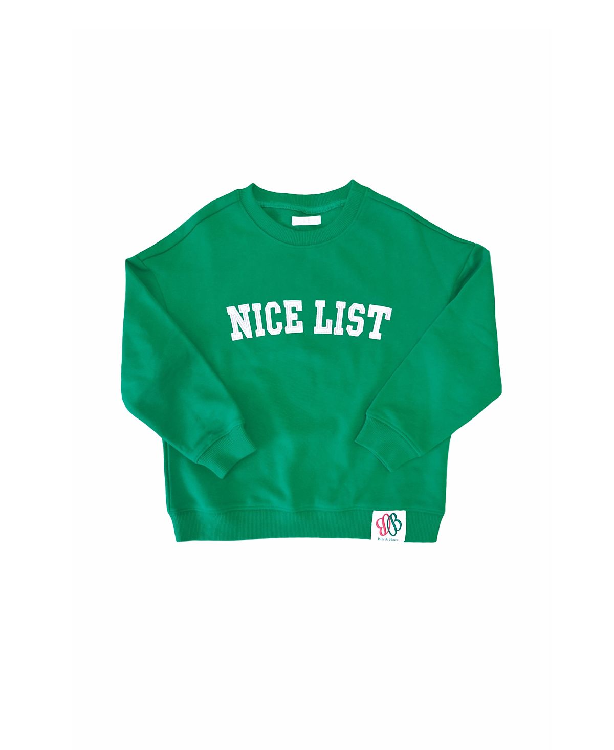 Bits & Bows Unisex Nice List Crewneck Sweatshirt - Baby, Little Kid, Big Kid