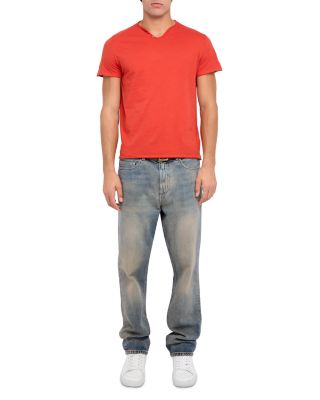 Monastir Split Collar Tee