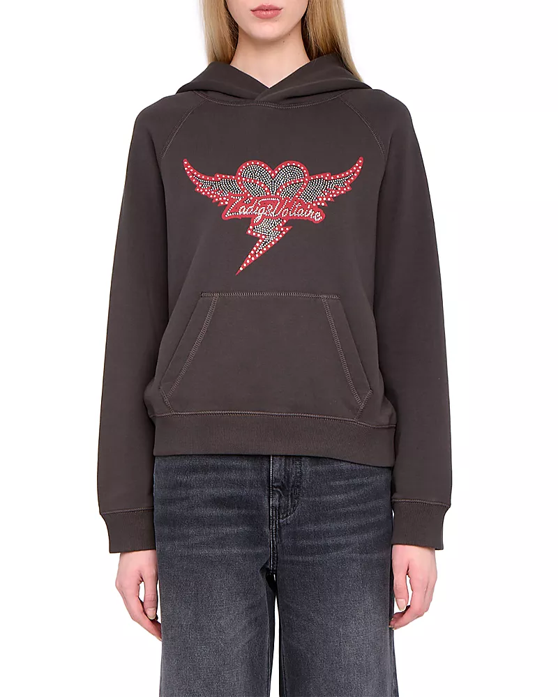 Zadig & Voltaire Georgy Embellished Hoodie