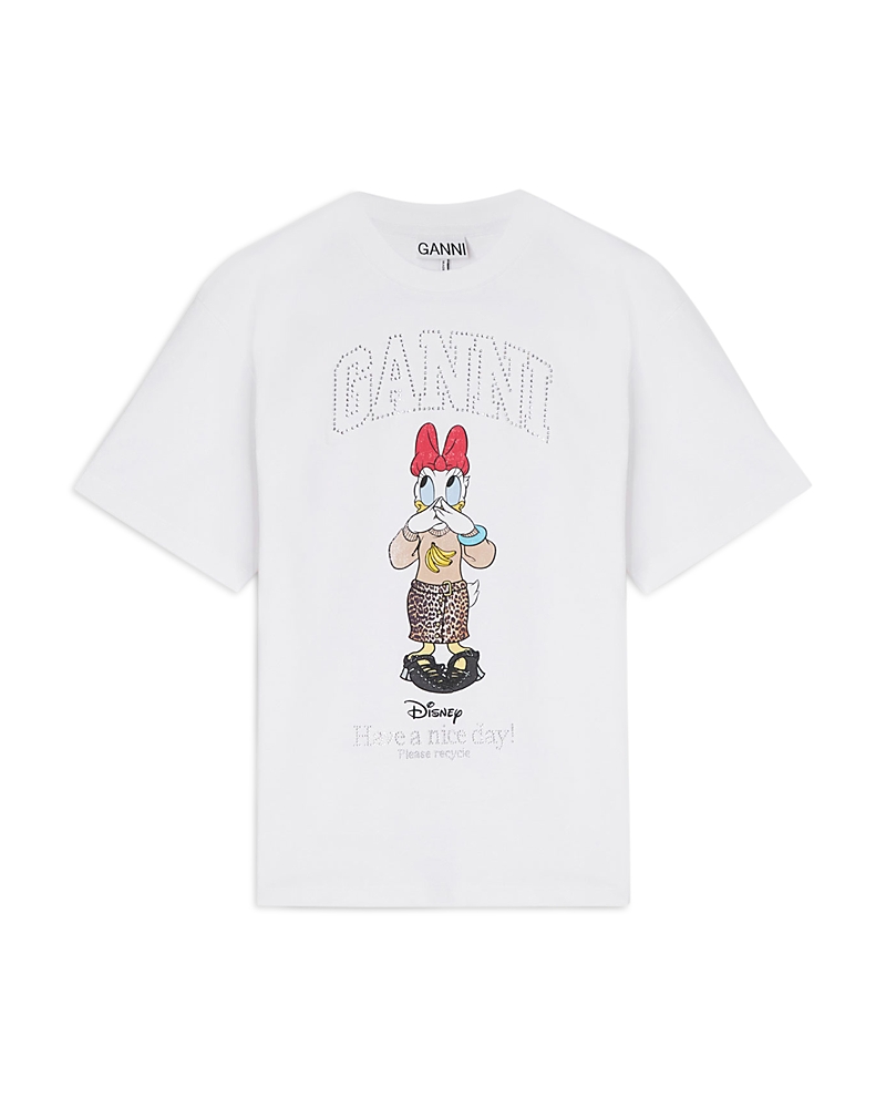 Ganni Daisy Duck Graphic Tee