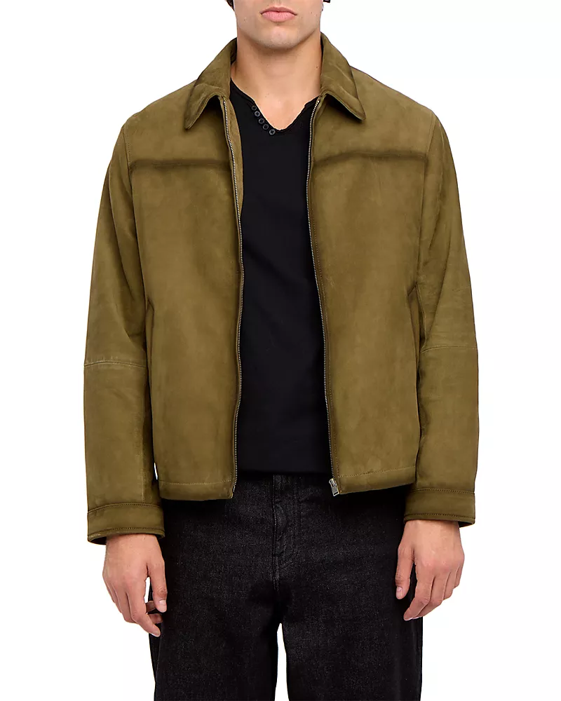 Zadig & Voltaire Loumy Suede Jacket
