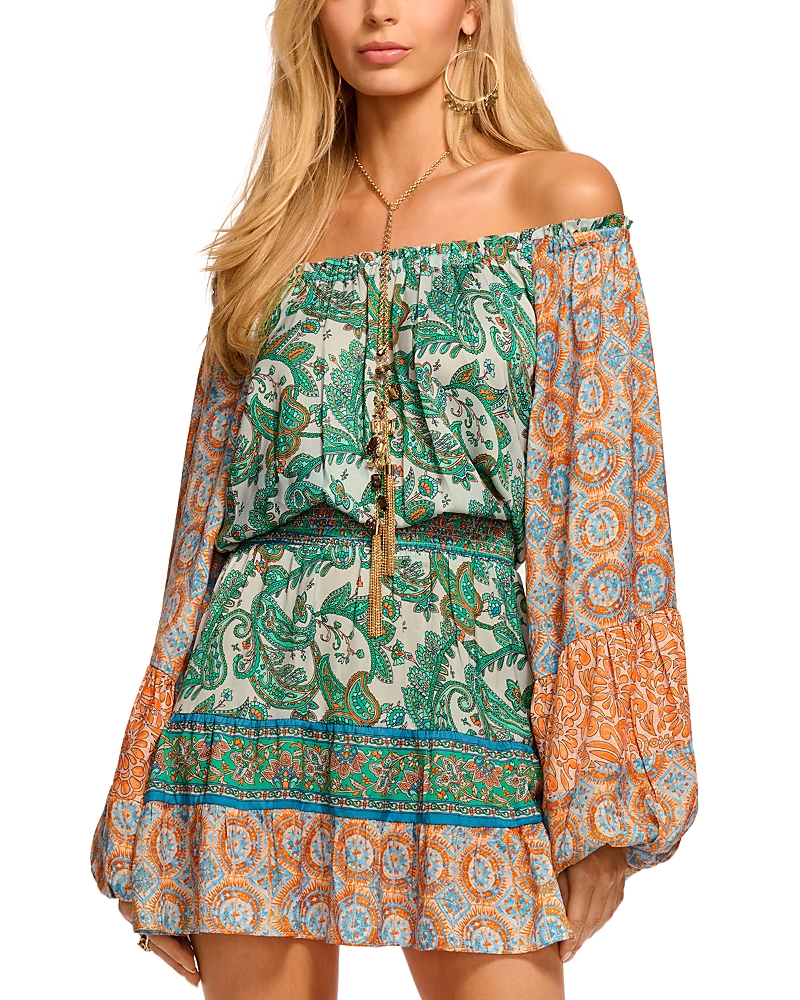 Ramy Brook Claudine Paisley Dress