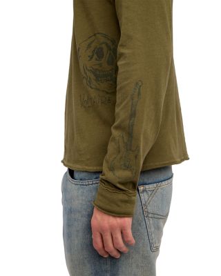 Monastir Long Sleeve Henley Tee