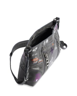 x Humberto Cruz Sunny Moody Vintage Patent Leather Shoulder Bag