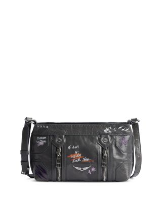 x Humberto Cruz Sunny Mood Vintage Patent Leather Shoulder Bag