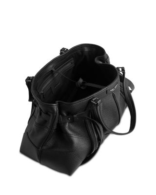 Sunny Leather Shopper Tote