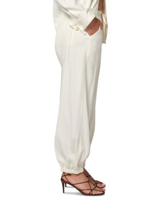 Bubble Hem Pull On Pants