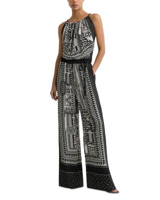Inara Scarf Print Jumpsuit