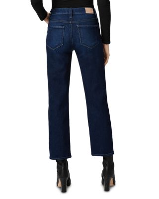 Mason Mid Rise Straight Leg Ankle Jeans in Cirques