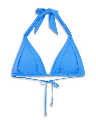 Matilda Pleated Triangle Bikini Top