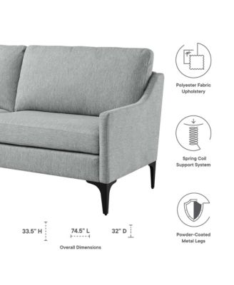 Corland Upholstered Fabric Sofa