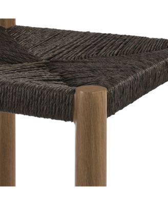 Parkland Outdoor Patio Rattan and Aluminum Bar Stools, Set of 2