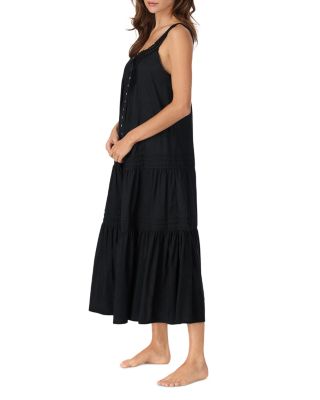 Sleeveless Cotton Lawn Modern Gown