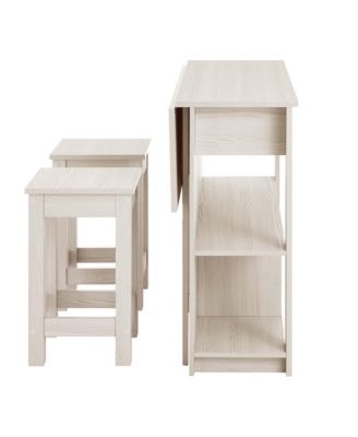 Meadowbrook Kitchen Island and Stool, Set of 3