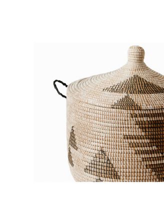  Dou Lid Storage Basket Graphic Print