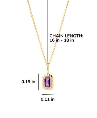  Solid Yellow Gold Heirloom Charm Necklace