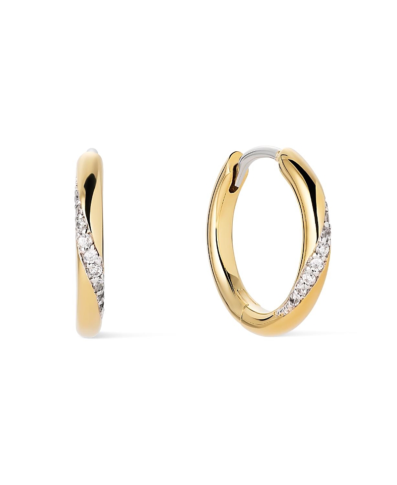 Ana Luisa Kira Slim Hoop Earrings