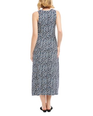 Sleeveless Side Slit Midi Dress