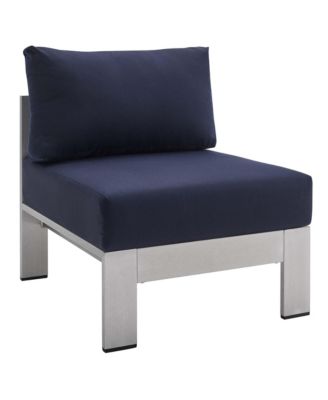 Shore Sunbrella  Fabric Outdoor Patio Aluminum, Set of 3