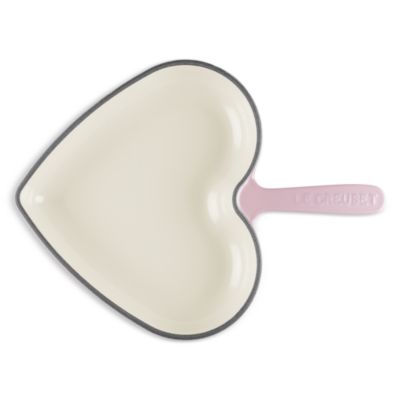 Enameled Cast Iron Heart Skillet