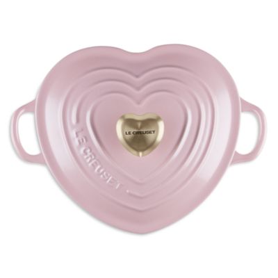 1.25 Qt. Shallow Heart Enameled Cast Iron Cocotte