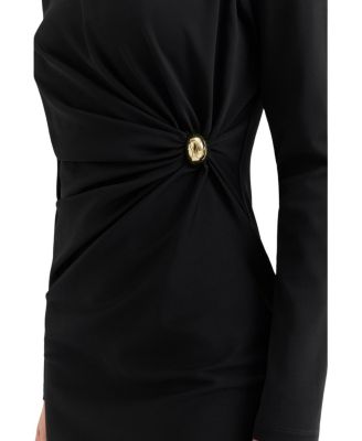 Mailey Jersey Embellished Mini Dress