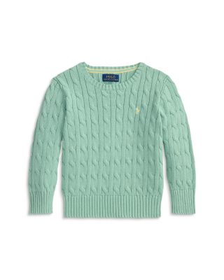 Boys' Cable Knit Cotton Sweater - Little Kid