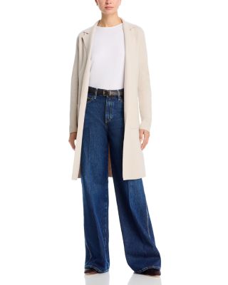 Knit Belted Cardigan Sweater