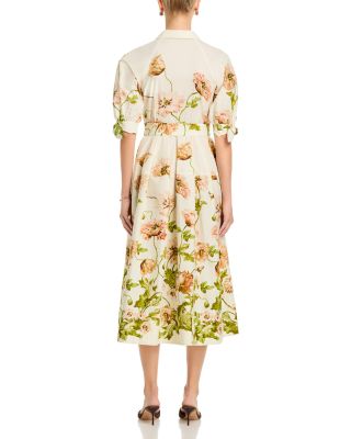 Caro Poplin Midi Dress