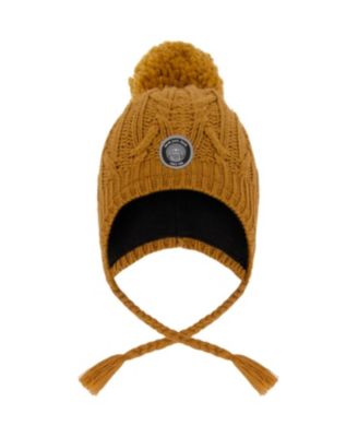 Boys' Lined Winter Hat with Pompom - Little Kid, Big Kid