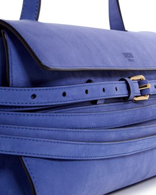 Tie Me Suede Shoulder Bag