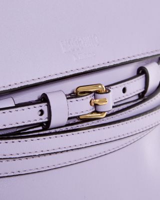 Tie Me Small Leather Shoulder Bag