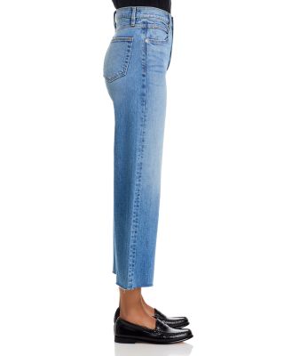 Grace High Rise Cropped Wide Leg Jeans in Homeward Bound