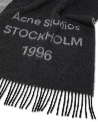 Wool Logo Scarf