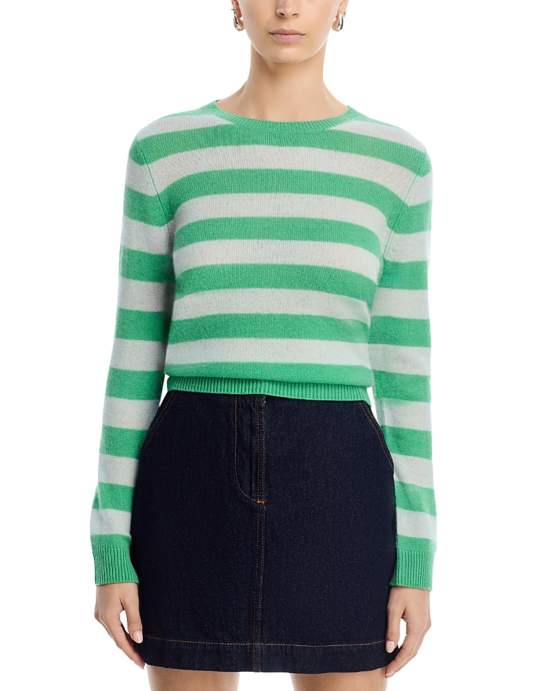 Jumper 1234 Cashmere Striped Crewneck Sweater