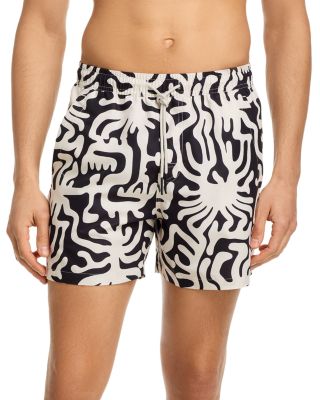Loefy Patterned Swim Shorts