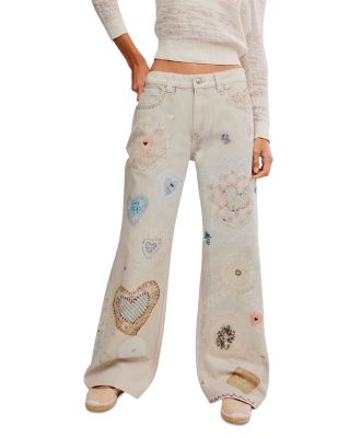 Illusions Straight Leg Jeans in Heirloom