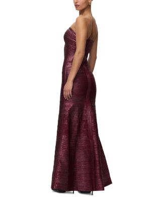 The Metallic Sara Gown